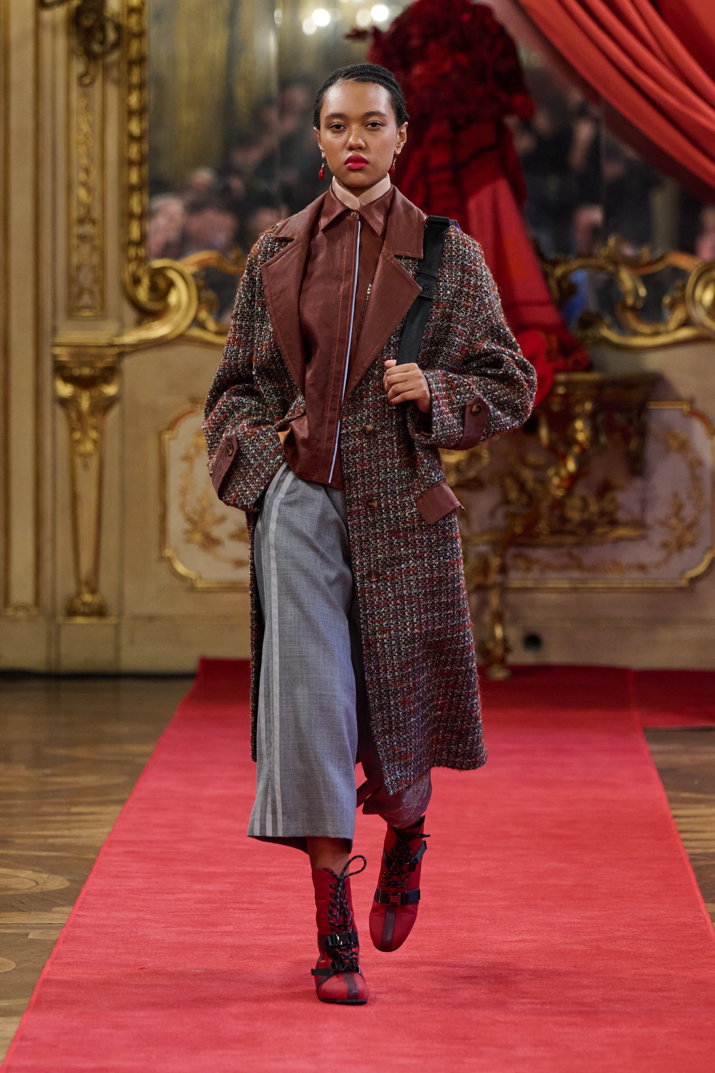 CAPPOTTO MIDI IN TWEED