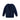 Navy blue lace cardigan on a white background