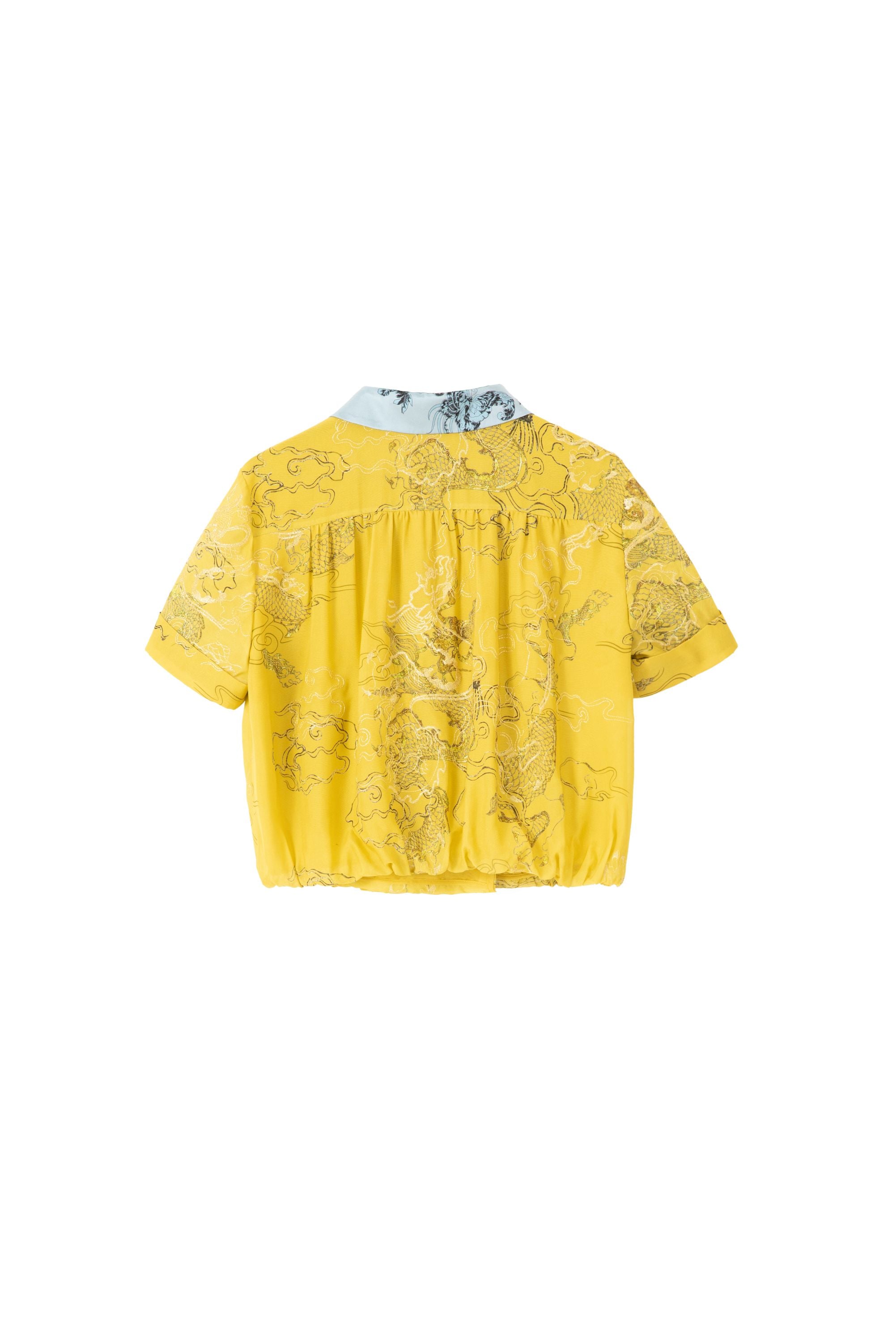 DRAGON-PRINT TOP