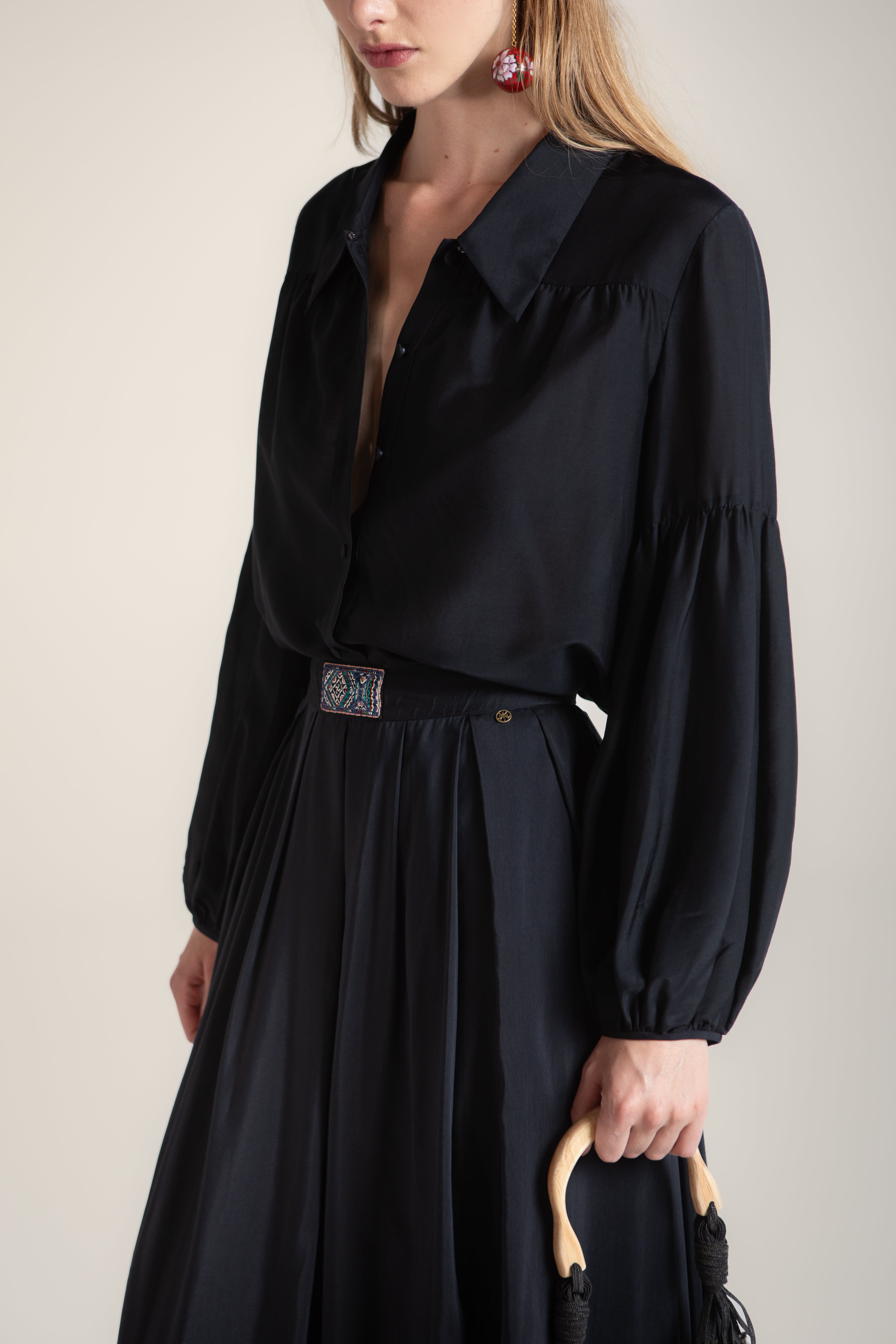 CAMICIA COLORE BLU