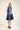 TOP RICAMATO IN DENIM