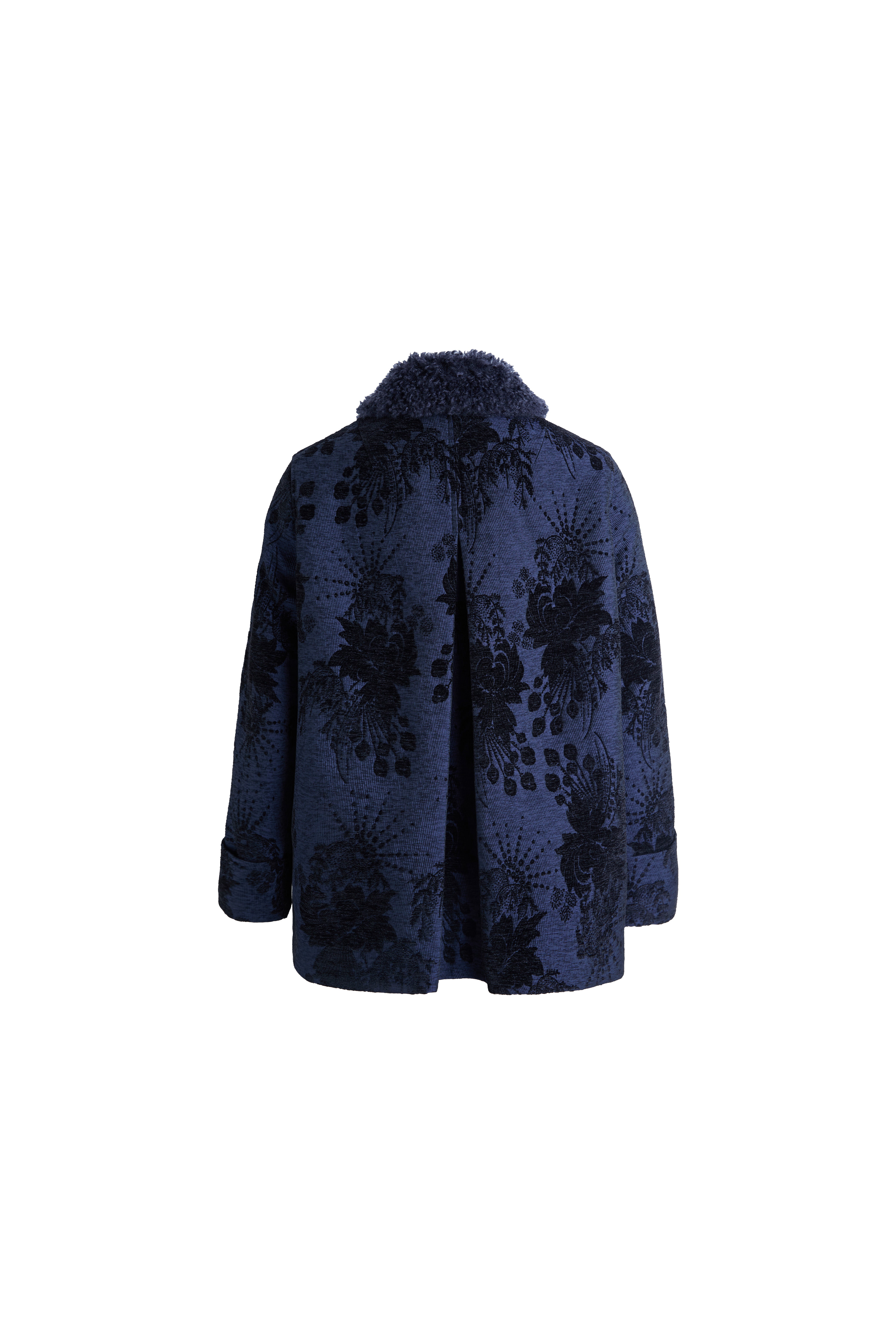 GIACCA IN VELLUTO JACQUARD